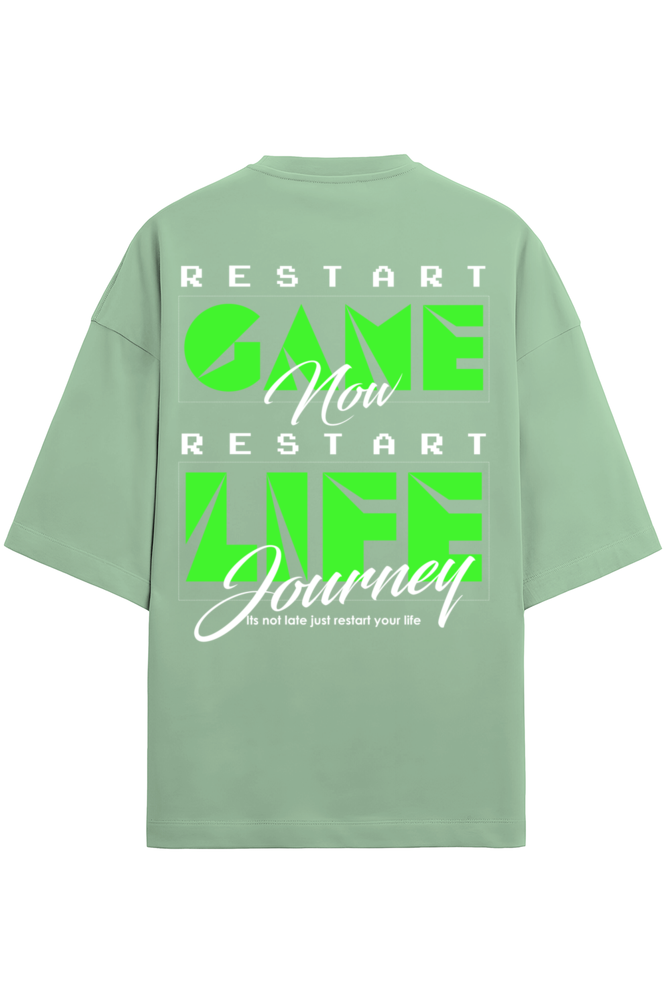 Restart Terry Oversized T-Shirt