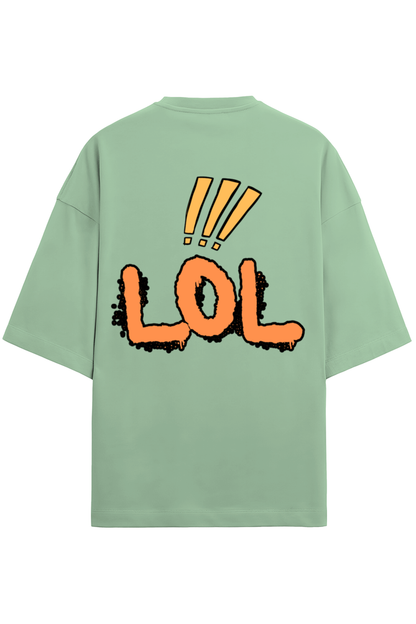 Lol Terry Oversized T-Shirt Jade