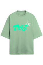 Trust Terry Oversized T-Shirt Jade