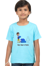 Lego Build Kids T-Shirt SkyBlue