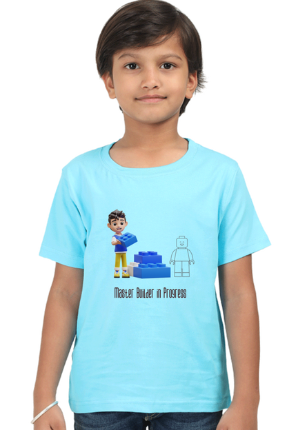 Lego Build Kids T-Shirt SkyBlue