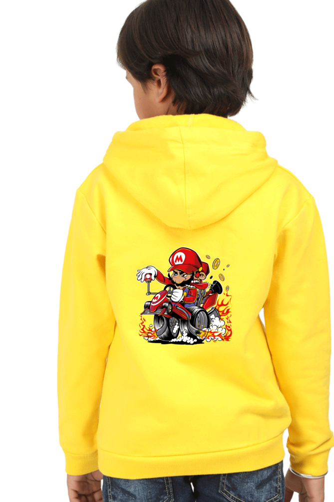 Mar Kids Hoodie Yellow