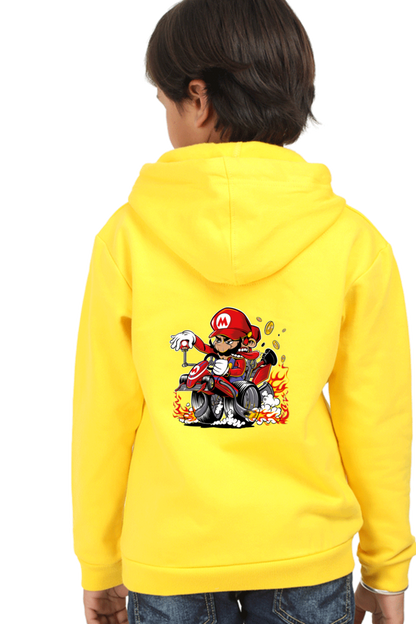 Mar Kids Hoodie Yellow