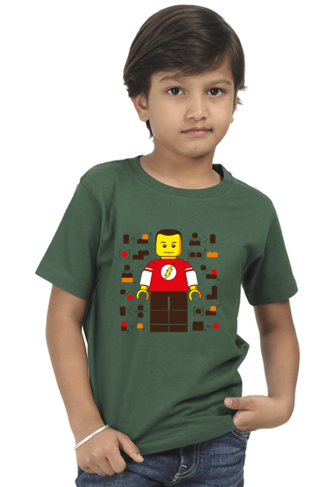 Lego Kids T-Shirt Bottle Green