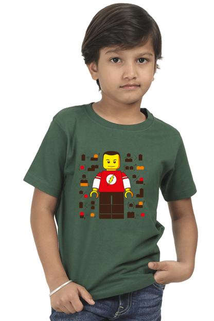 Lego Kids T-Shirt Bottle Green