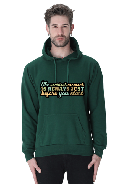 Start Unisex Casual Hoodie Bottle Green