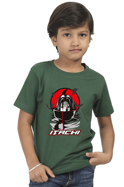 Itachi Kids T-Shirt Bottle Green