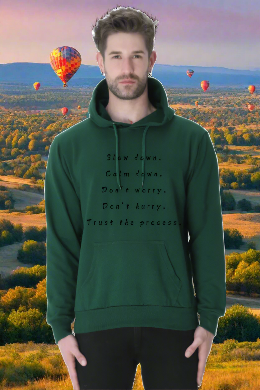 Trust the Process Unisex Casual Hoodie