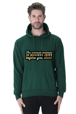 Start Casual Hoodie Bottle Green