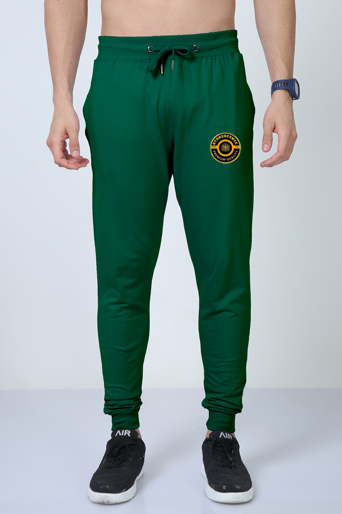 Yellow Vibe Jogger Bottle Green