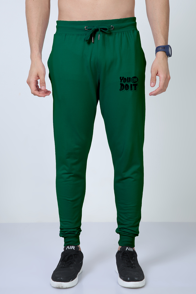 You can do it Jogger Bottle Green