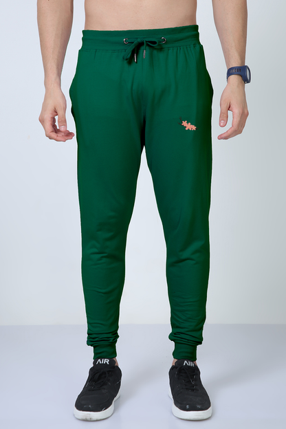 Sakura Unisex Joggers Bottle Green