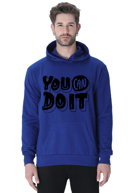 You can Unisex Casual Hoodie Royal Blue