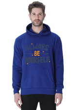 Always be yourself Casual Hoodie Royal Blue