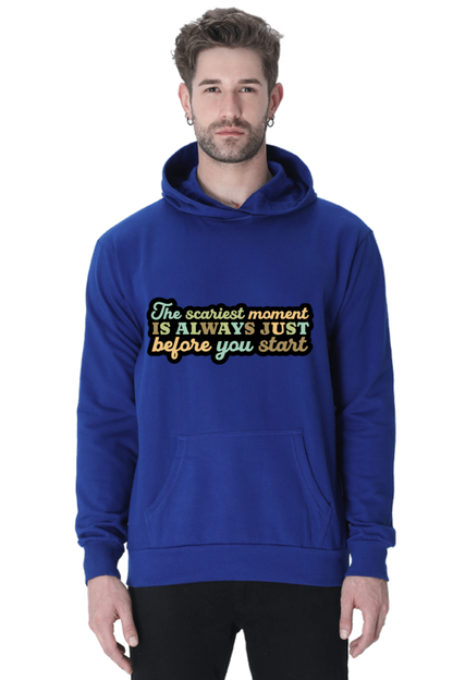 Start Unisex Casual Hoodie Royal Blue