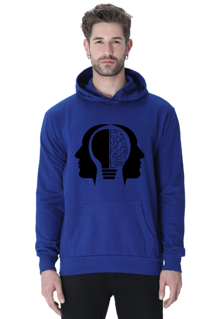 Memory Unisex Casual Hoodie Royal Blue