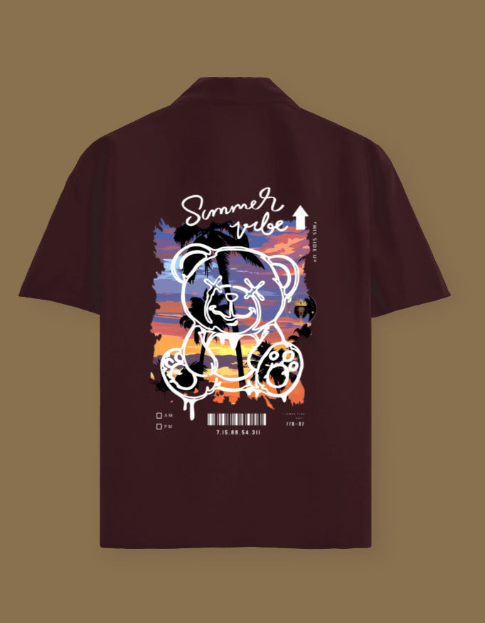 Summer Vibe Oversized Cotton Shirt