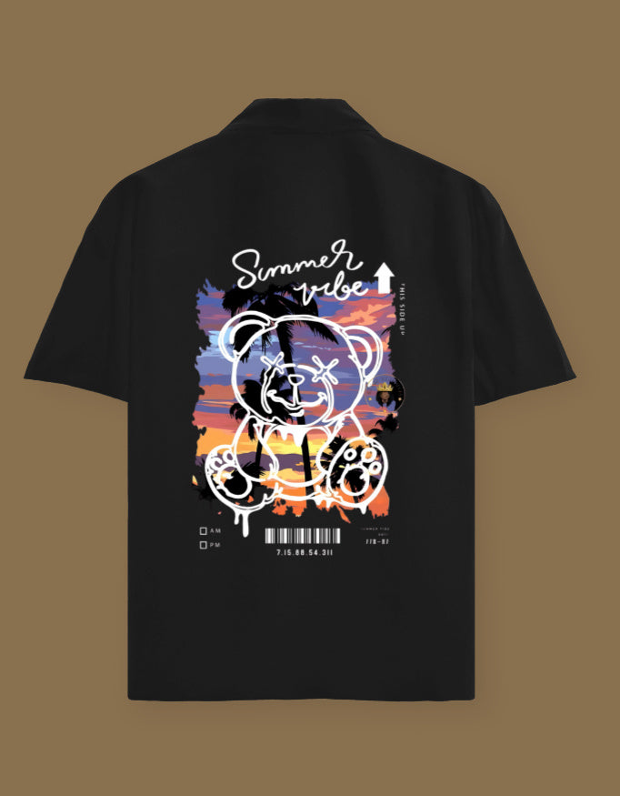 Summer Vibe Oversized Cotton Shirt