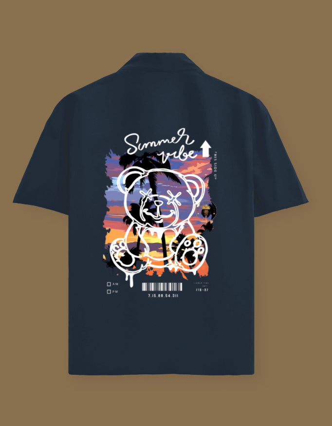 Summer Vibe Oversized Cotton Shirt