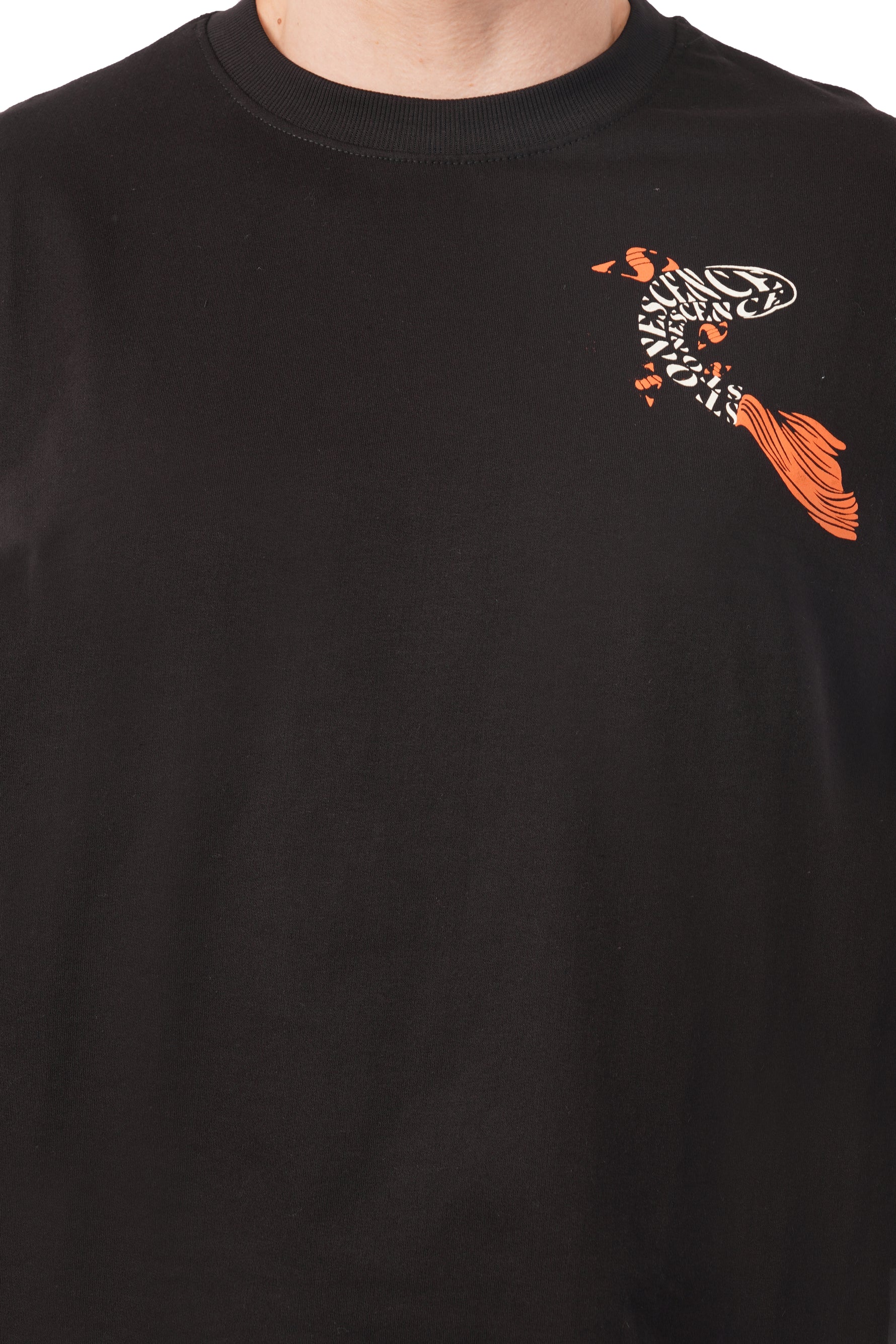 Drift With The Koi Oversized T-Shirt – Puff Print