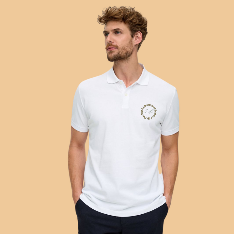 Grand Adventure Polo T-Shirt White
