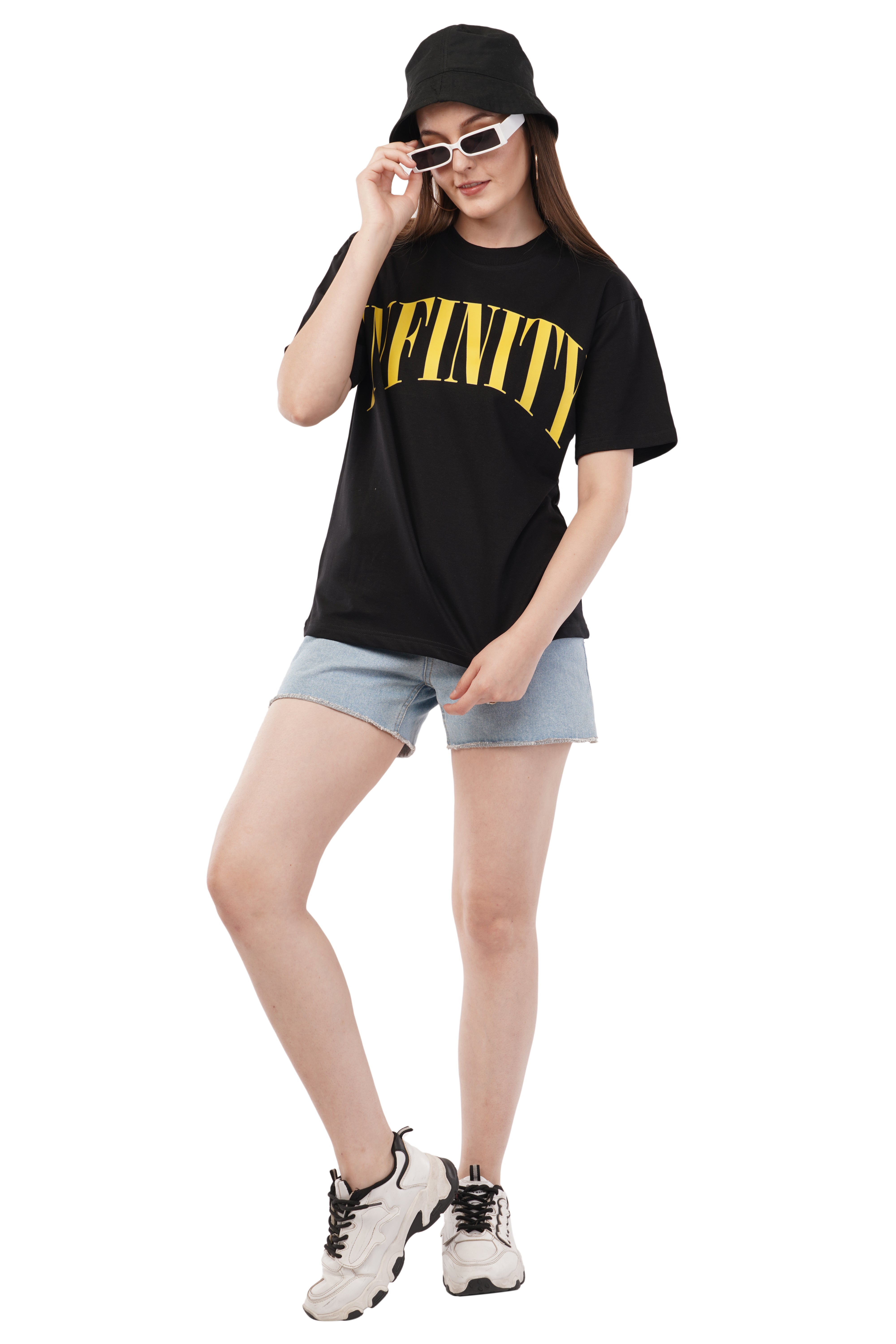 Infinity Premium Terry T-Shirt | Limited Edition Series Black