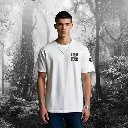 Jungle Fever Lite Oversized T-Shirt White