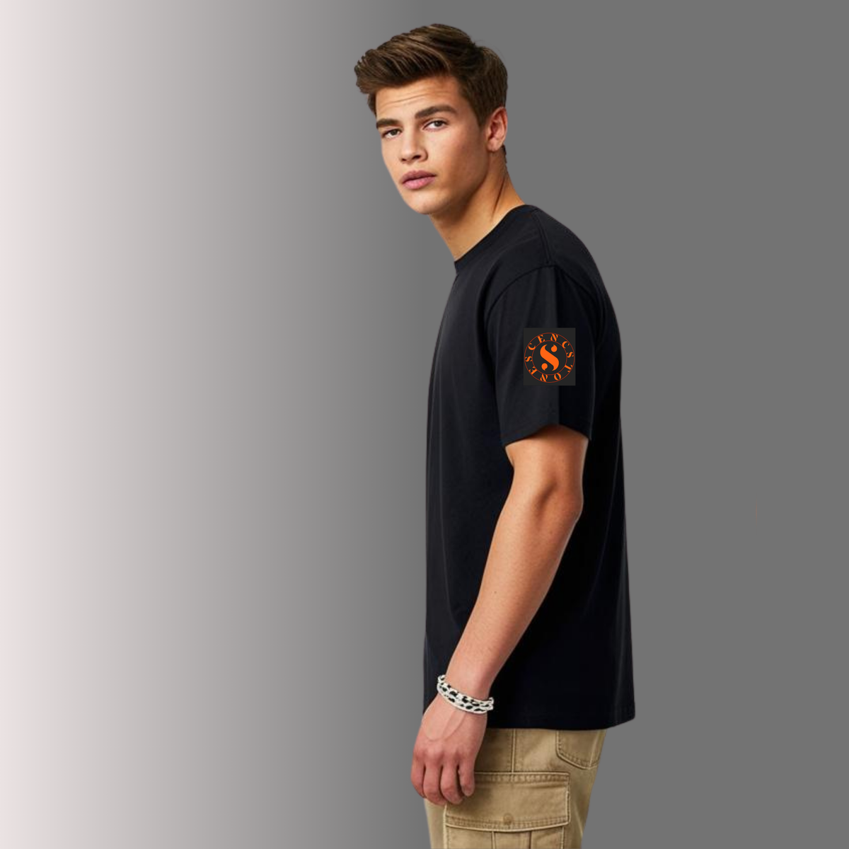 Drift With The Koi Oversized T-Shirt – Embroidery