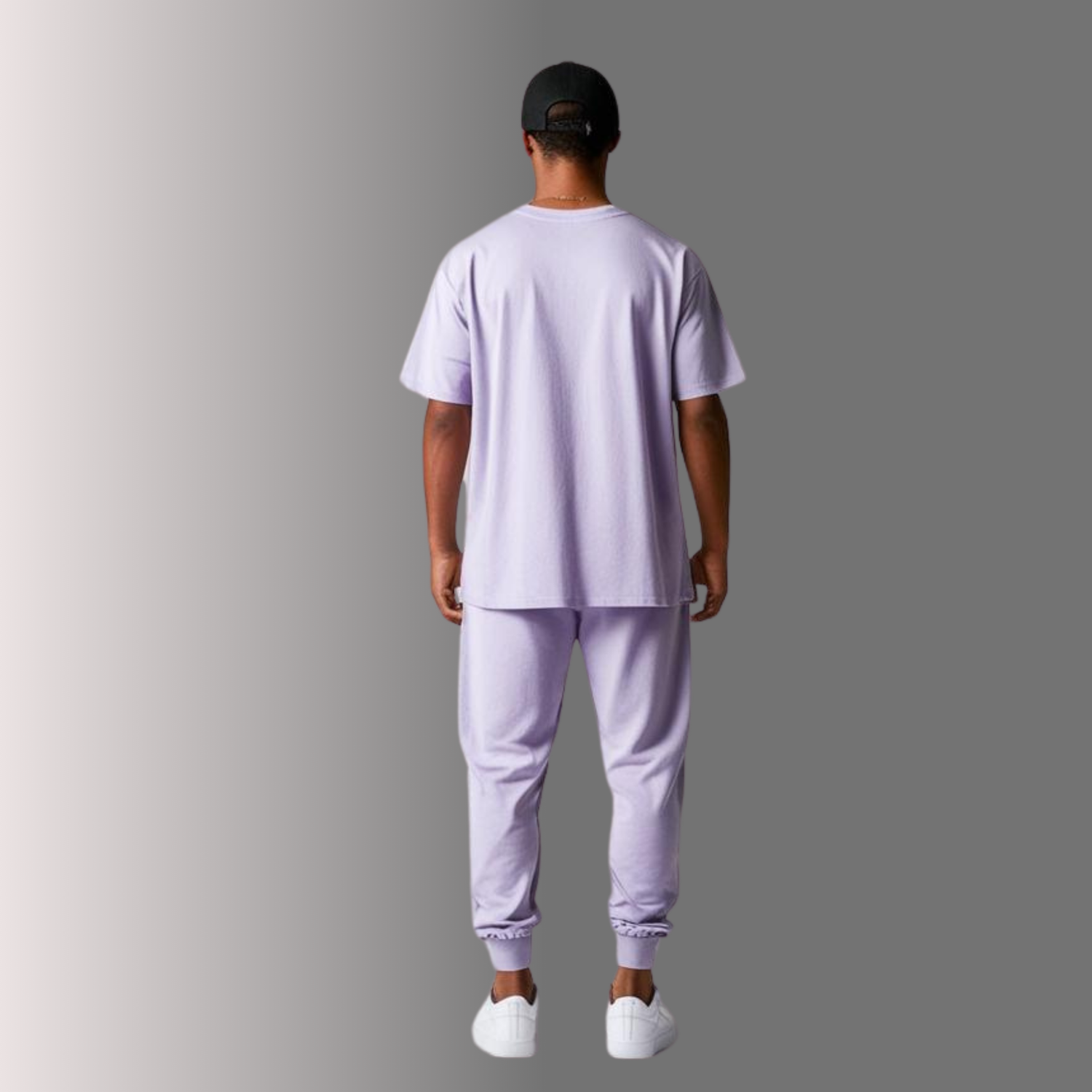Lavender Oversized T-Shirt and Jogger