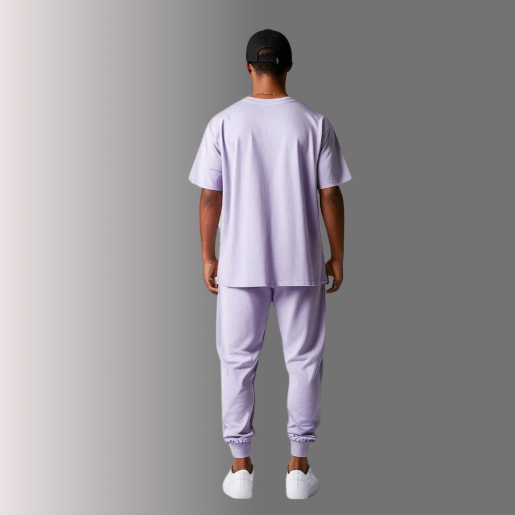 Lavender Oversized T-Shirt and Jogger