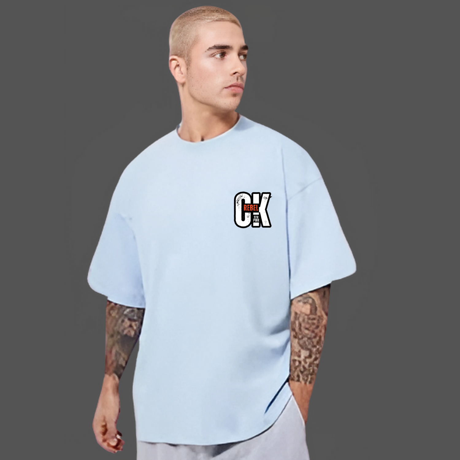 OkRebel Terry Oversized T-Shirt