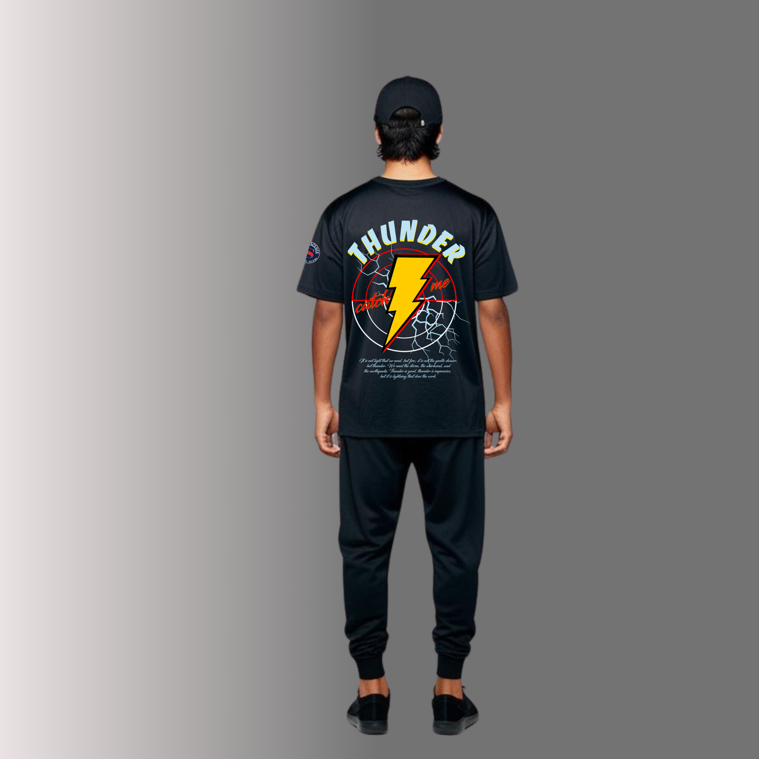 Thunder Oversized T-Shirt and Jogger