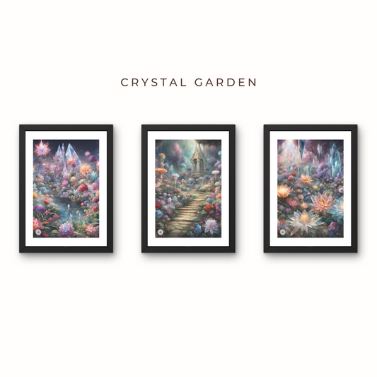 Garden Tri Framed Art