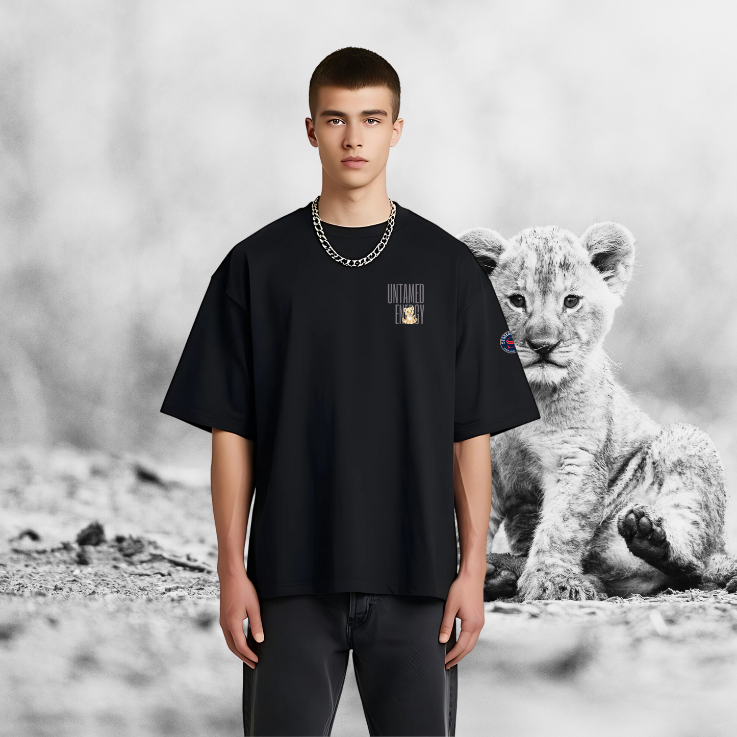 Untamed Energy Oversized T-Shirt