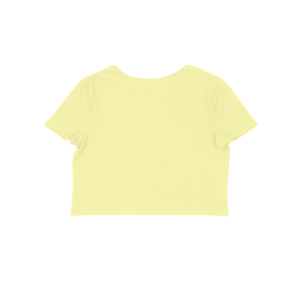 Unlock happiness Women’s Crop Top