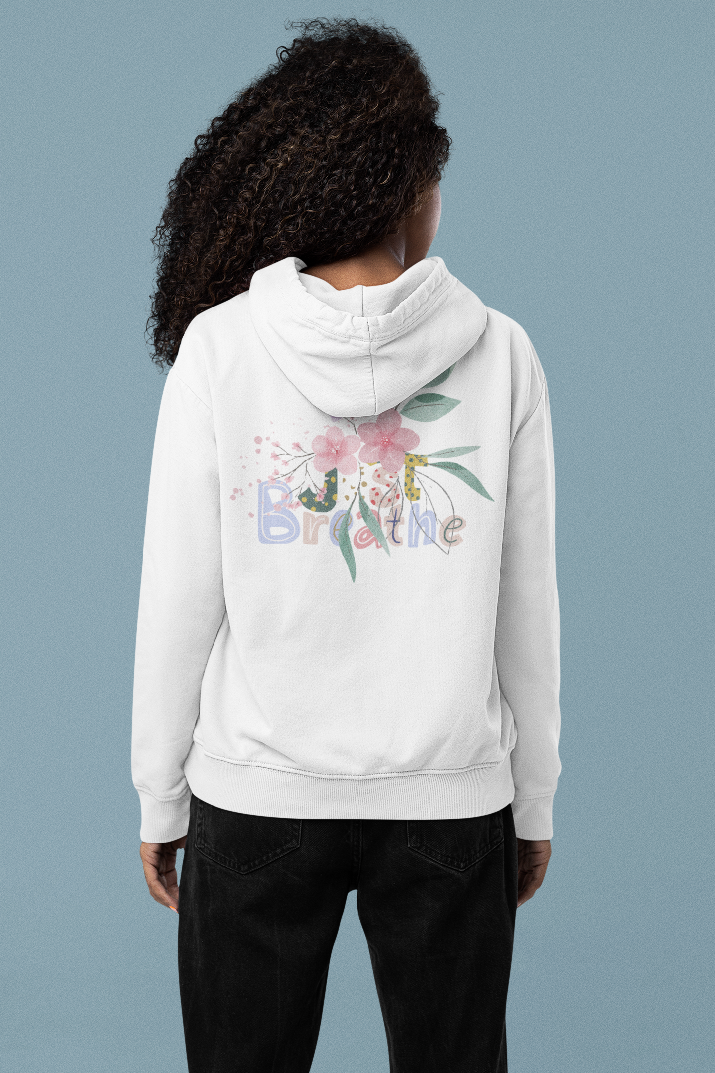 Just Breathe Unisex Zip hoodie