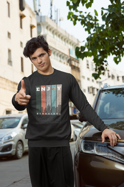 Bengaluru Unisex Sweatshirt Black