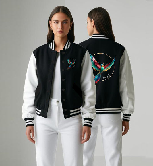 Fall to Rise Varsity Jacket