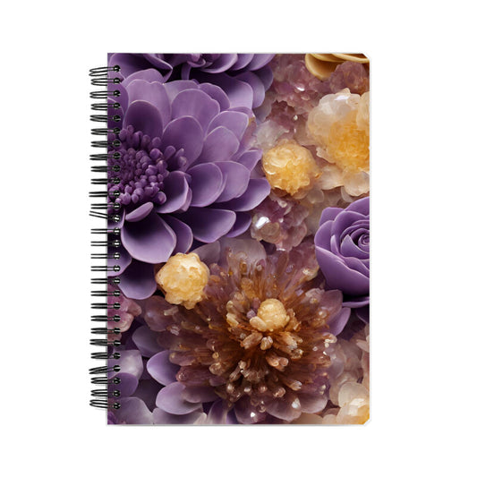 Crystals Notebook A5