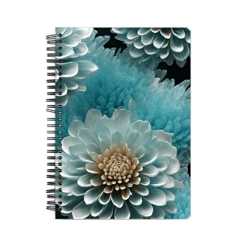 Dual tone Flowers Notebook A5