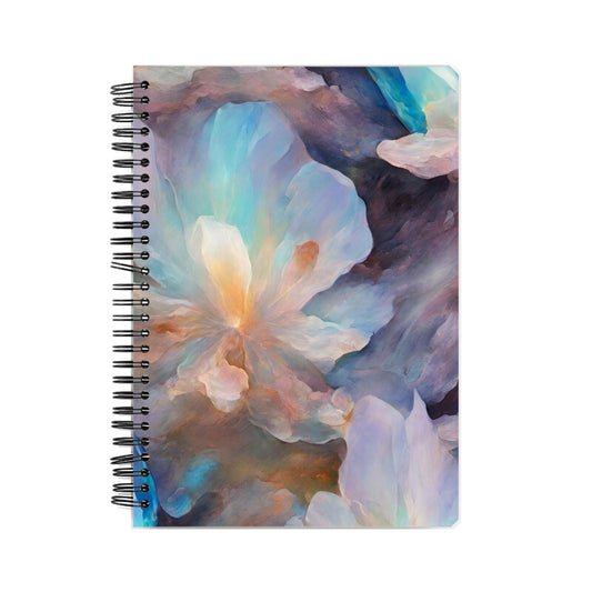 Opal Flowers Notebook A5