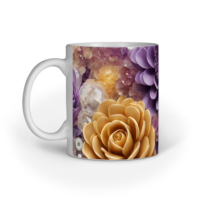 Citrine Inner Colored Mug White