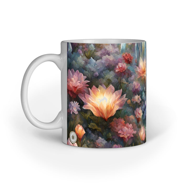 Garden Inner Colored Mug White