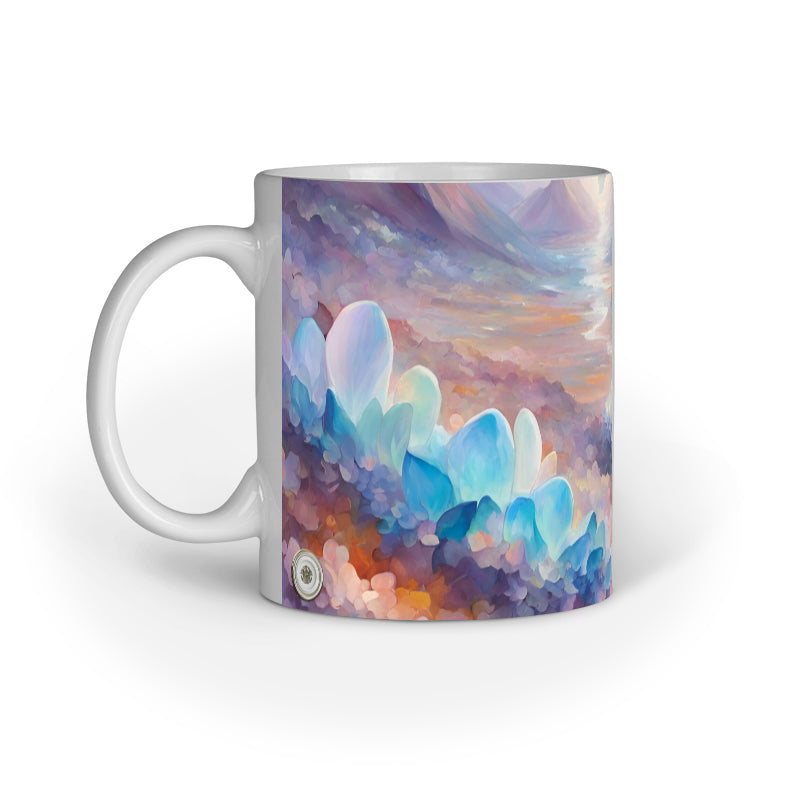 Opal Valley Inner Colored Mug White