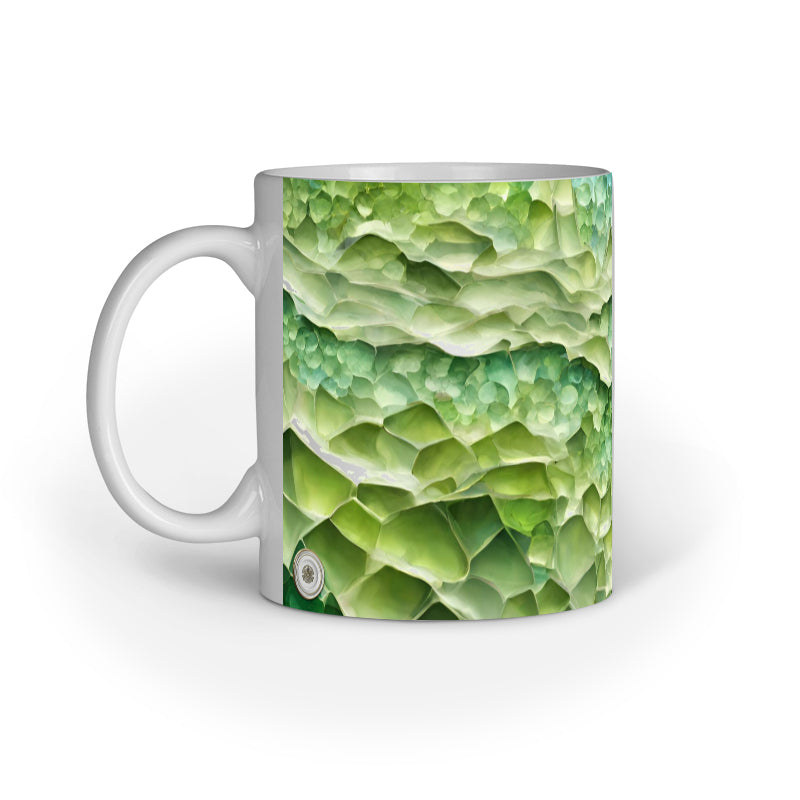 Peridot Valley Inner Colored Mug White