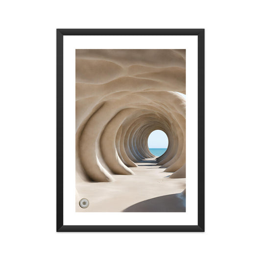 Cave Framed Art A3 Framed