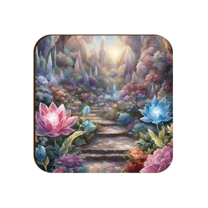 Garden Pathway Coaster Square