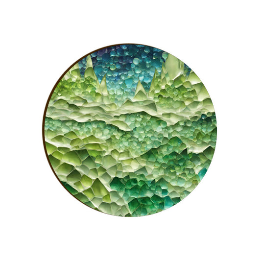 Peridot Valley Coaster Round