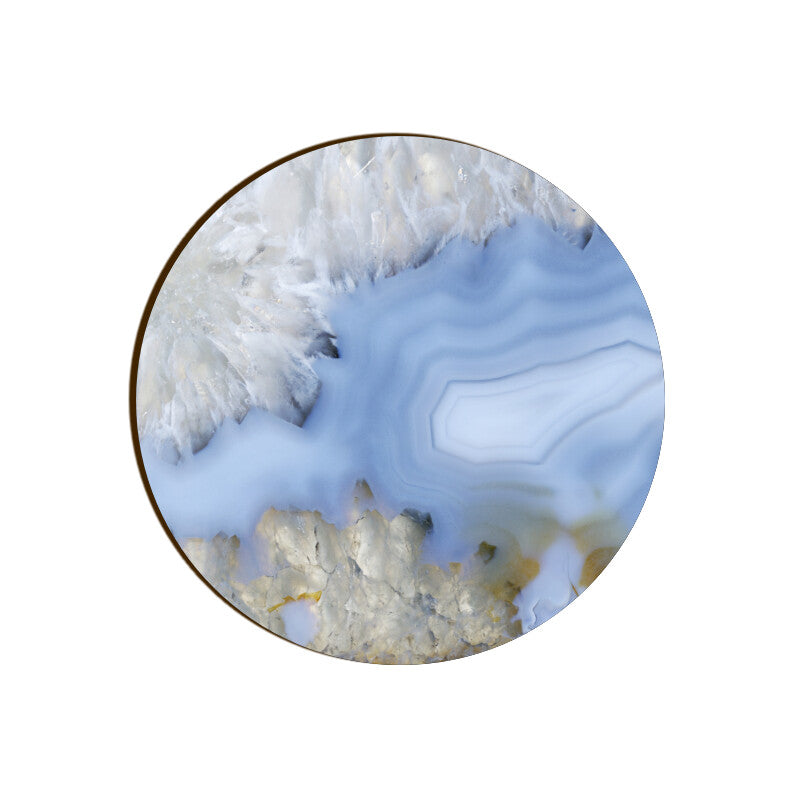 Agate Coaster Round