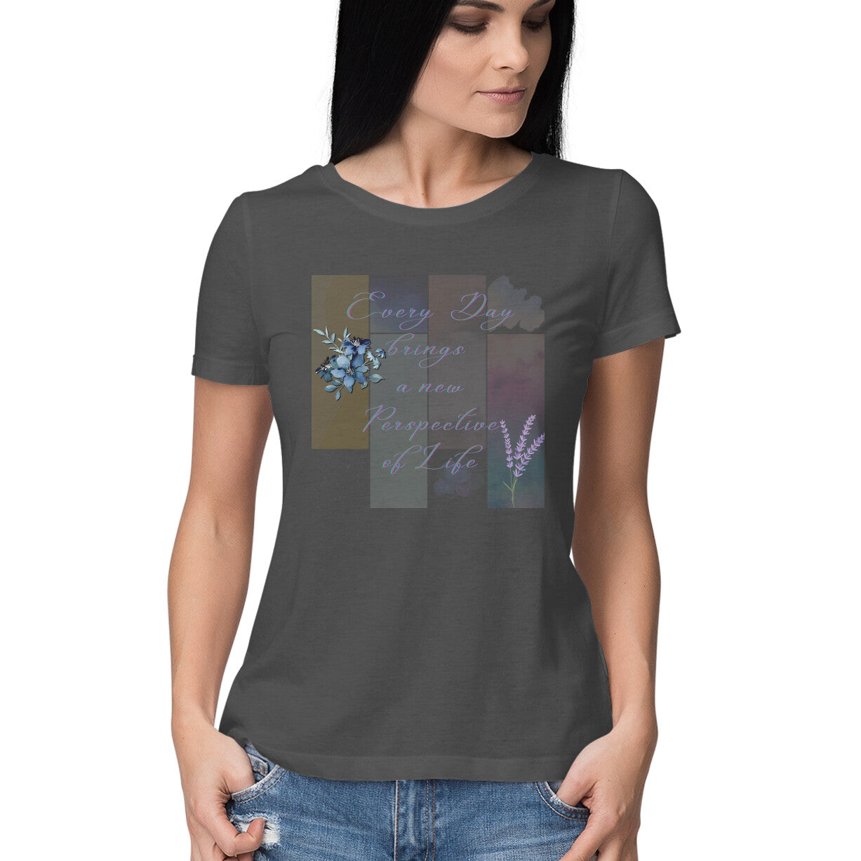 Everyday Women's T-Shirt Charcoal Grey